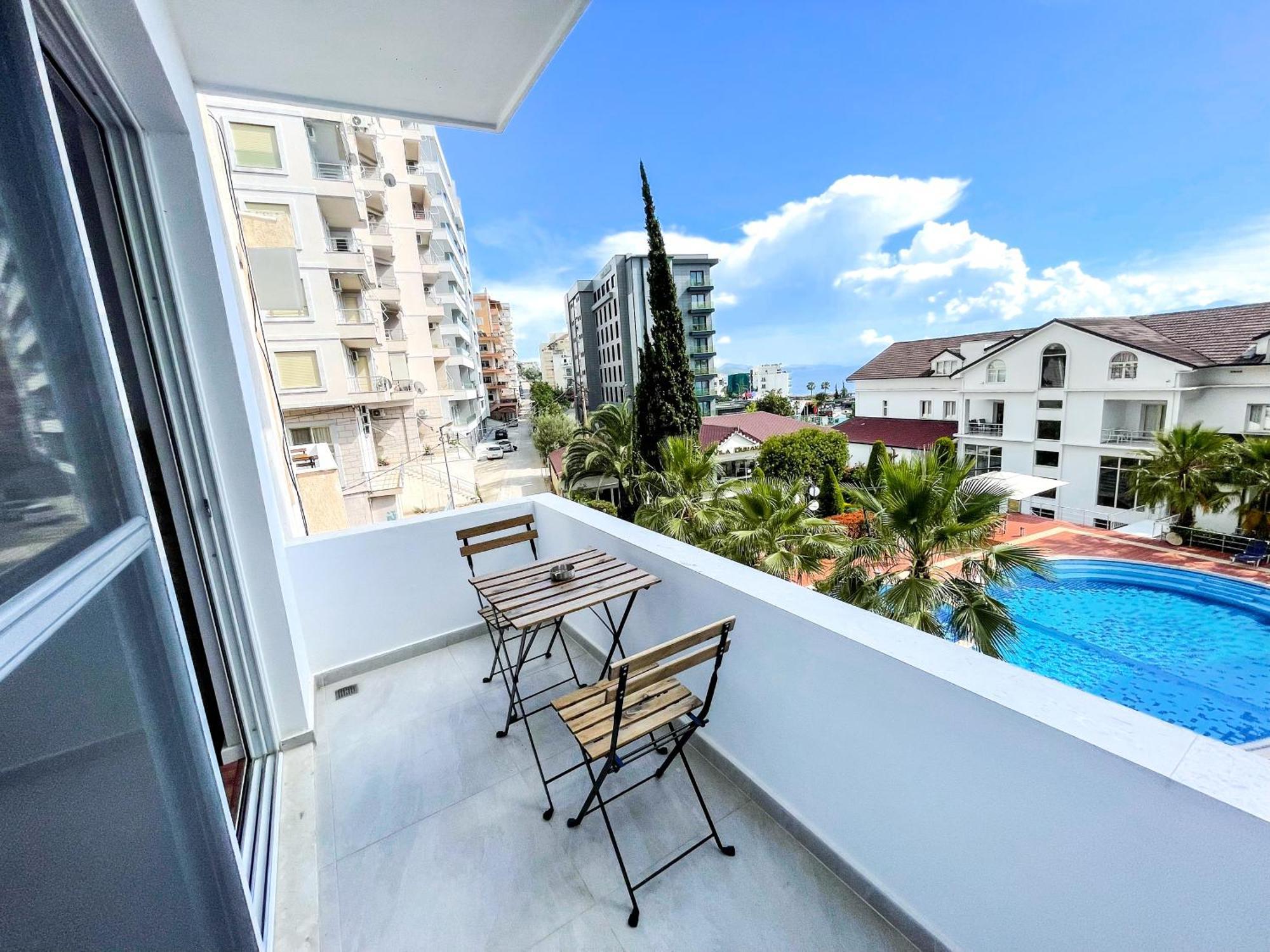 Hotel Andrea Sarandë Exteriör bild